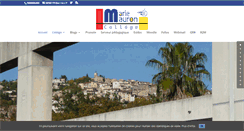 Desktop Screenshot of mariemauron.fr